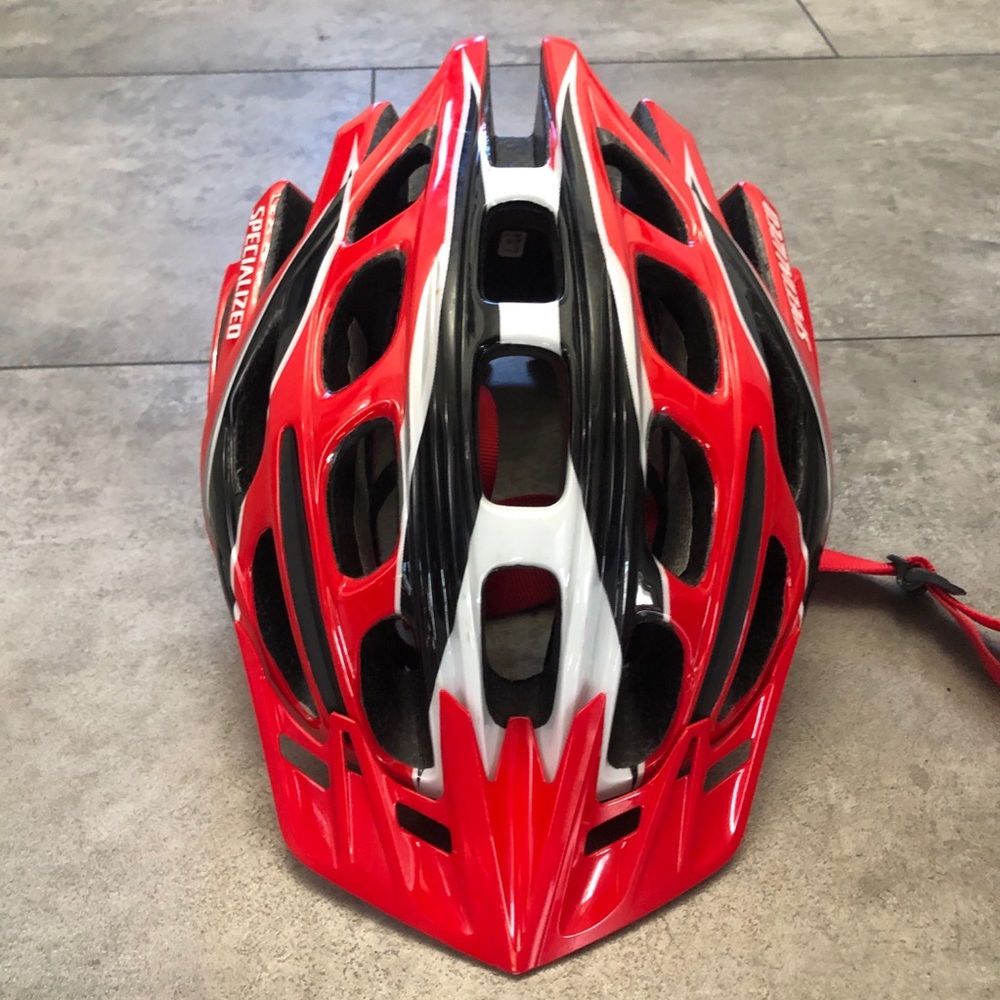 Specialized Red Mountain Biking Helmet